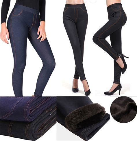 thermal jeans ladies